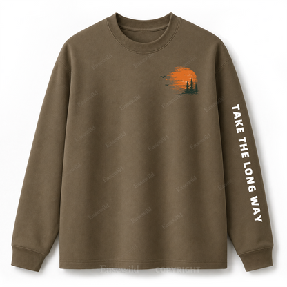 Somewhere Between Lost & Free Long Sleeve Tee