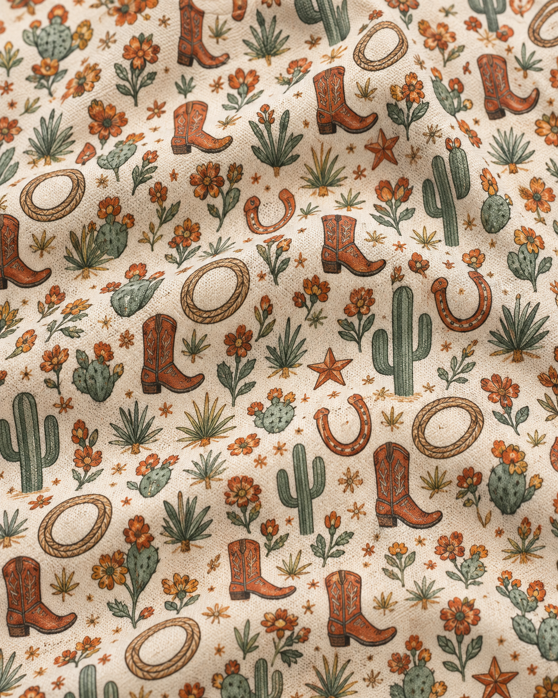 Desert Bloom Western Polo