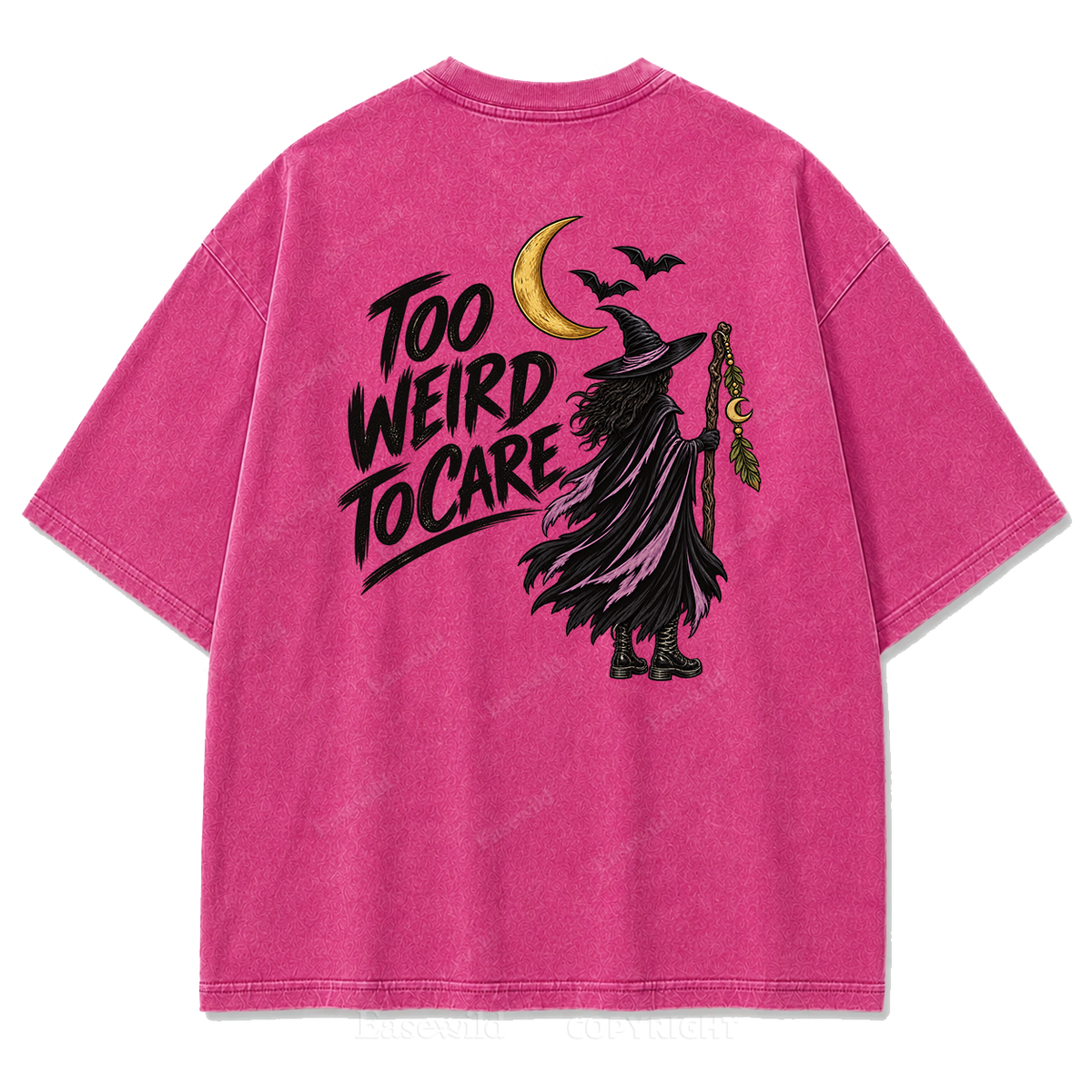 Be Yourself Wild Boho Witch Washed Graphic Tee