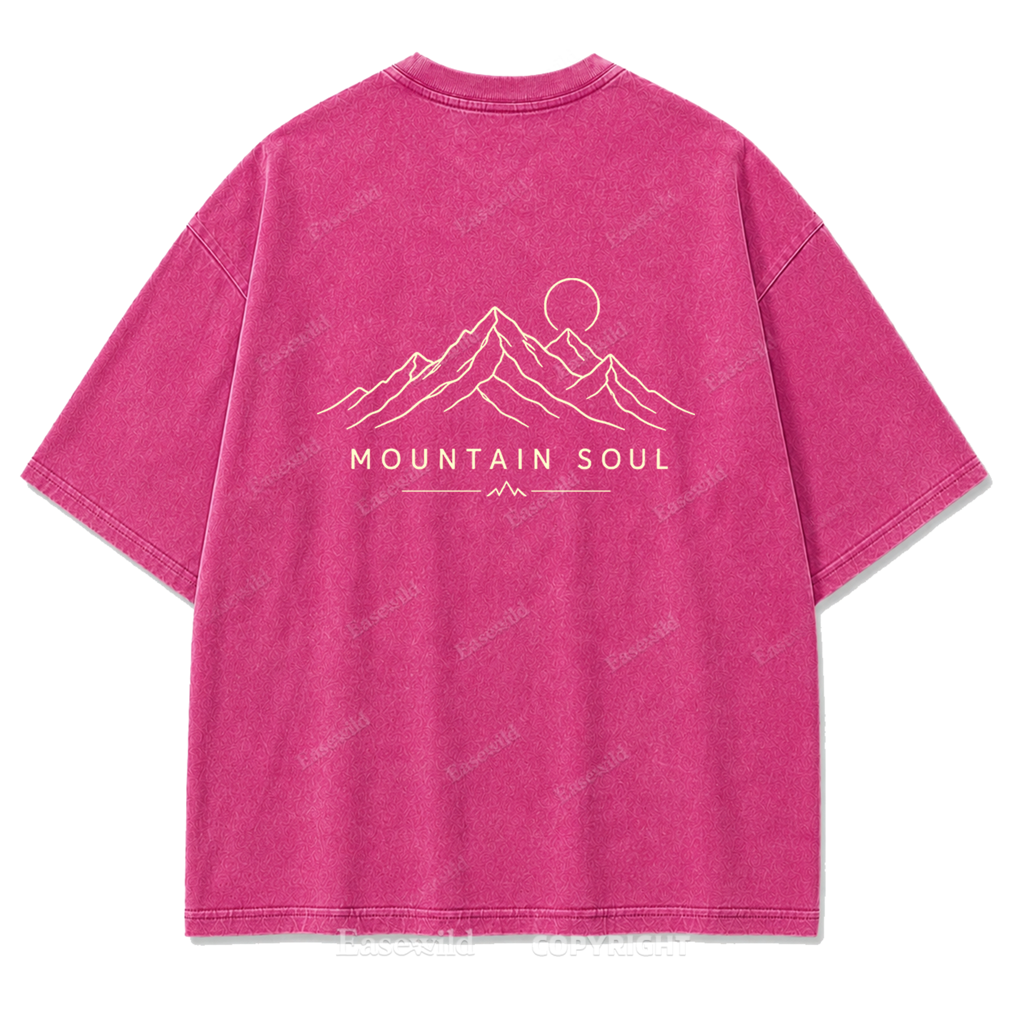 Mountain Soul Minimal Washed Print Tee