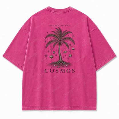 Rooted in the Cosmos Vintage Graphic Print Tee
