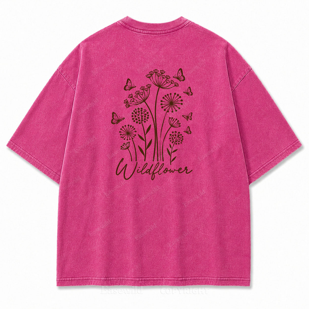 Wildflower Washed Print Tee
