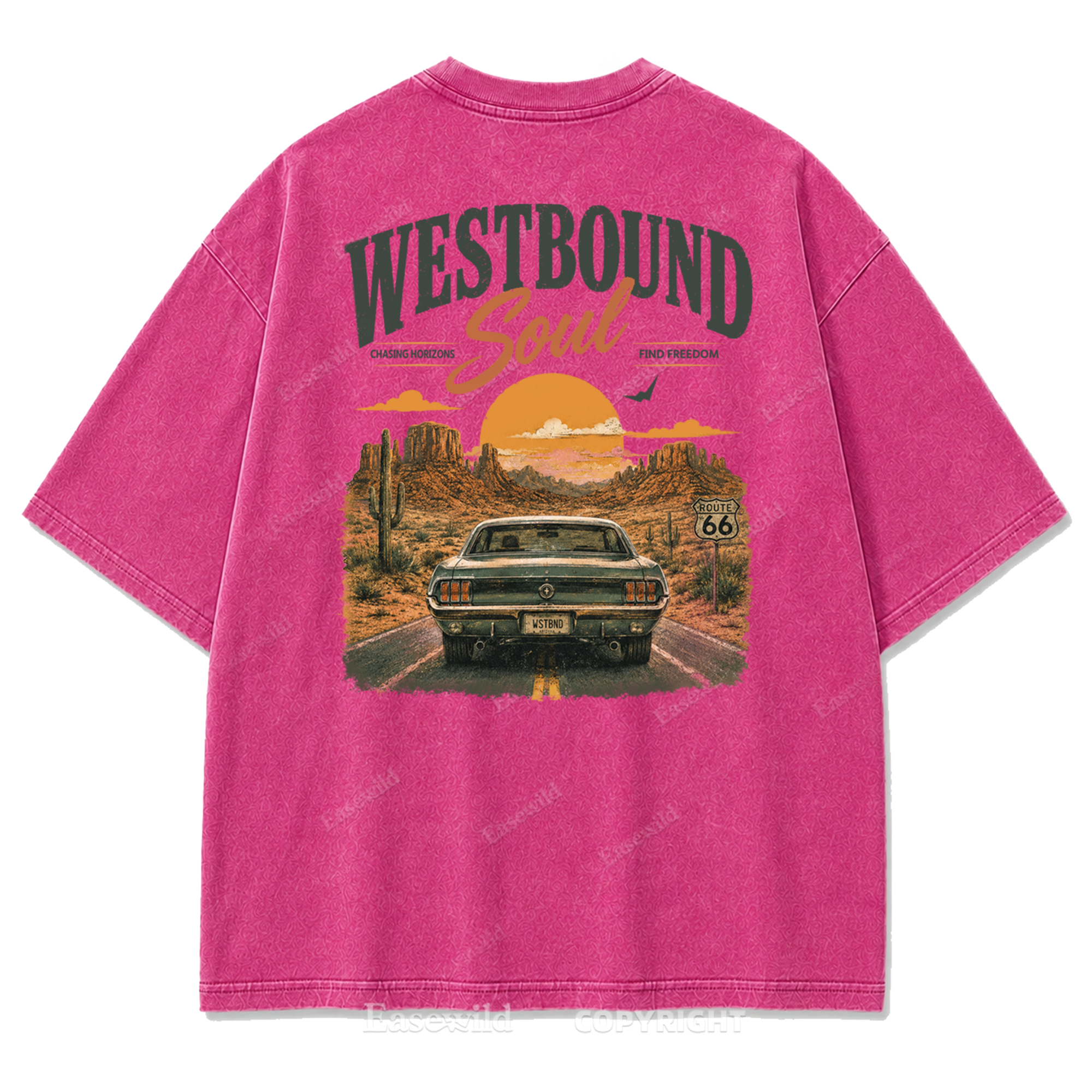 Westbound Soul Washed Print Tee