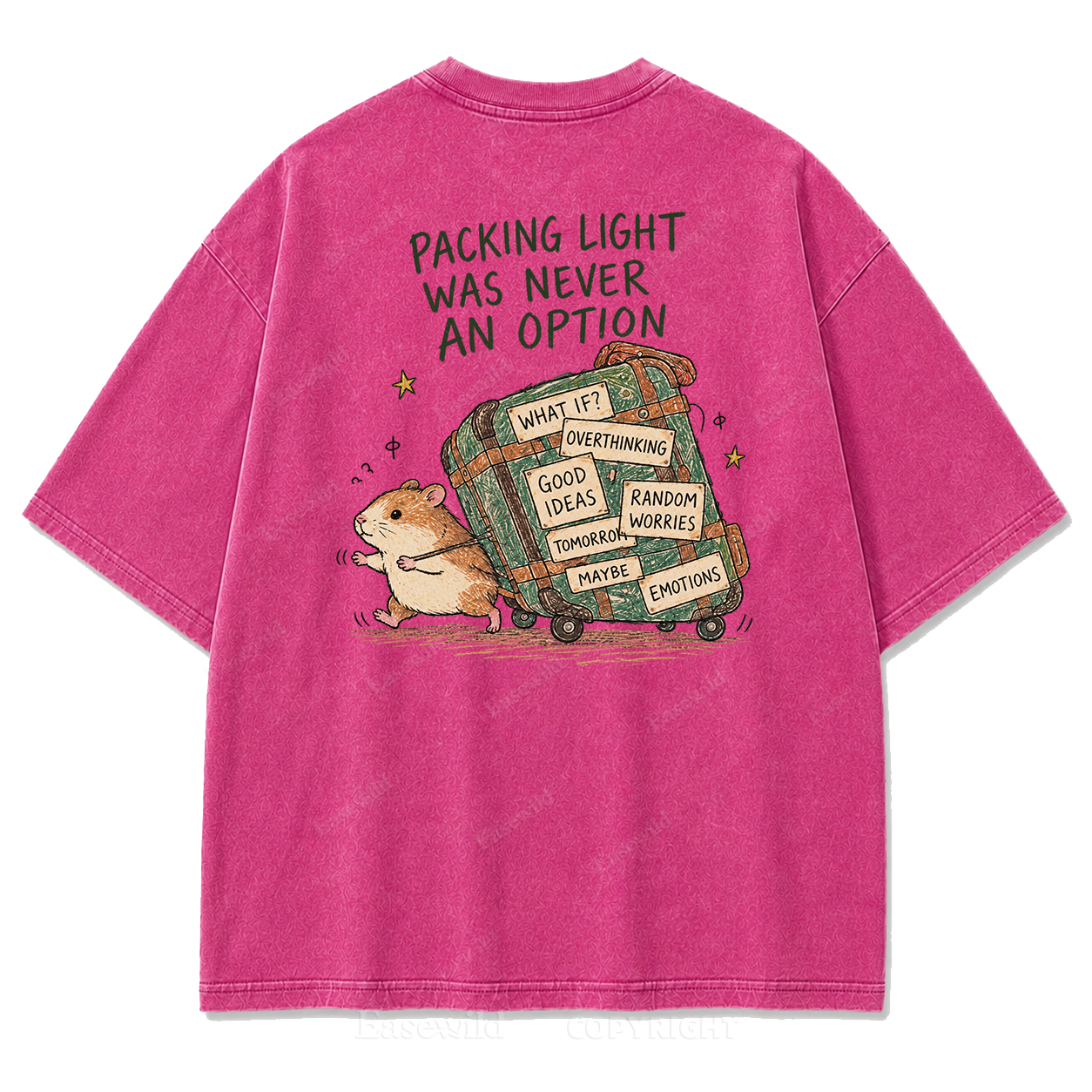 The Suitcase We All Carry Washed Graphic Tee