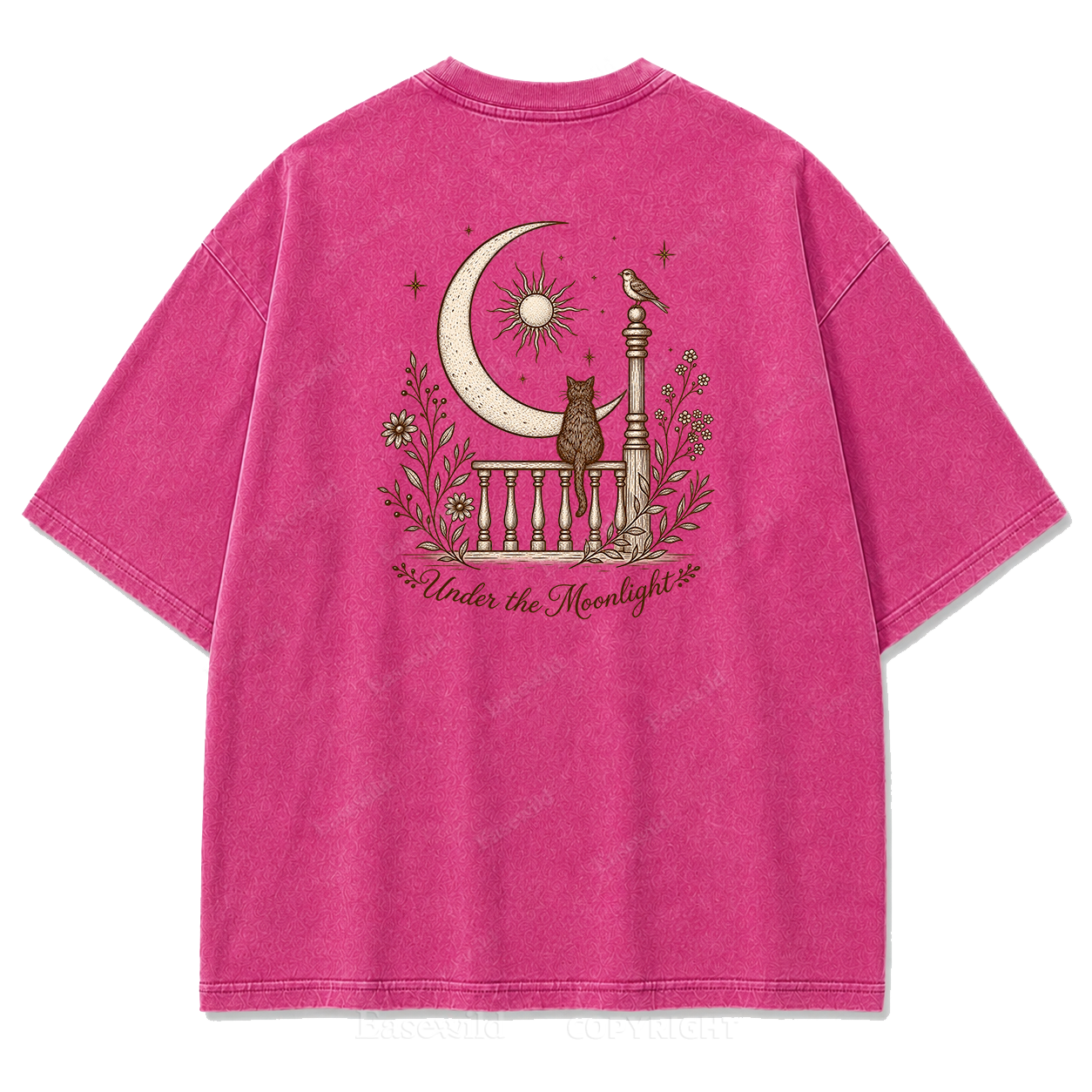 Lunar Reverie Vintage Graphic Print Tee