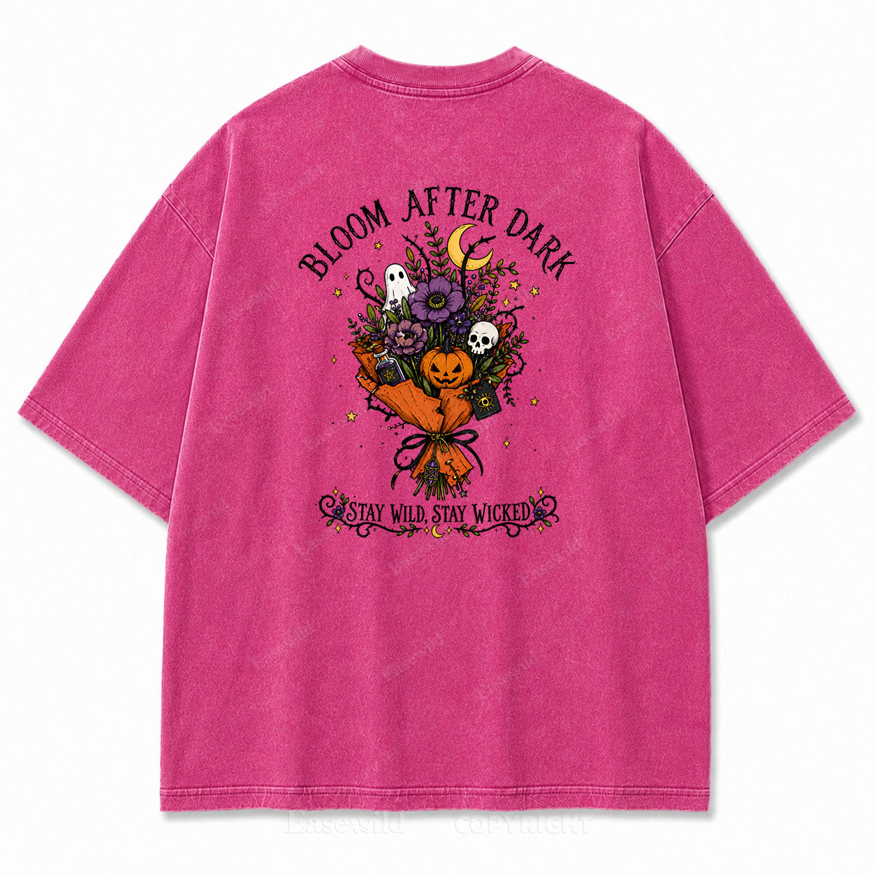 Bloom After Dark Halloween Washed Graphic Tee