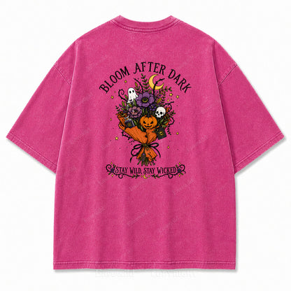 Bloom After Dark Halloween Washed Graphic Tee