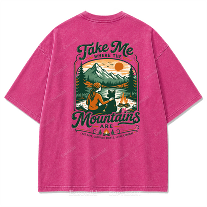 Mountain Days Loyal Company Washed Print Tee