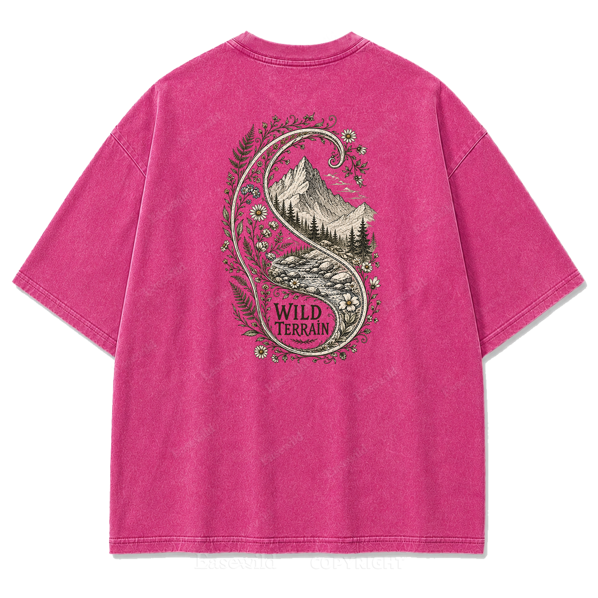 Wild Terrain Mountain Paisley Tee