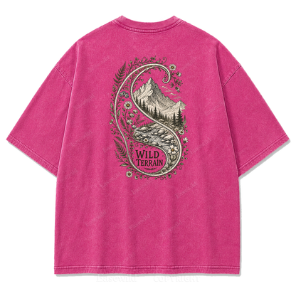 Wild Terrain Mountain Paisley Tee