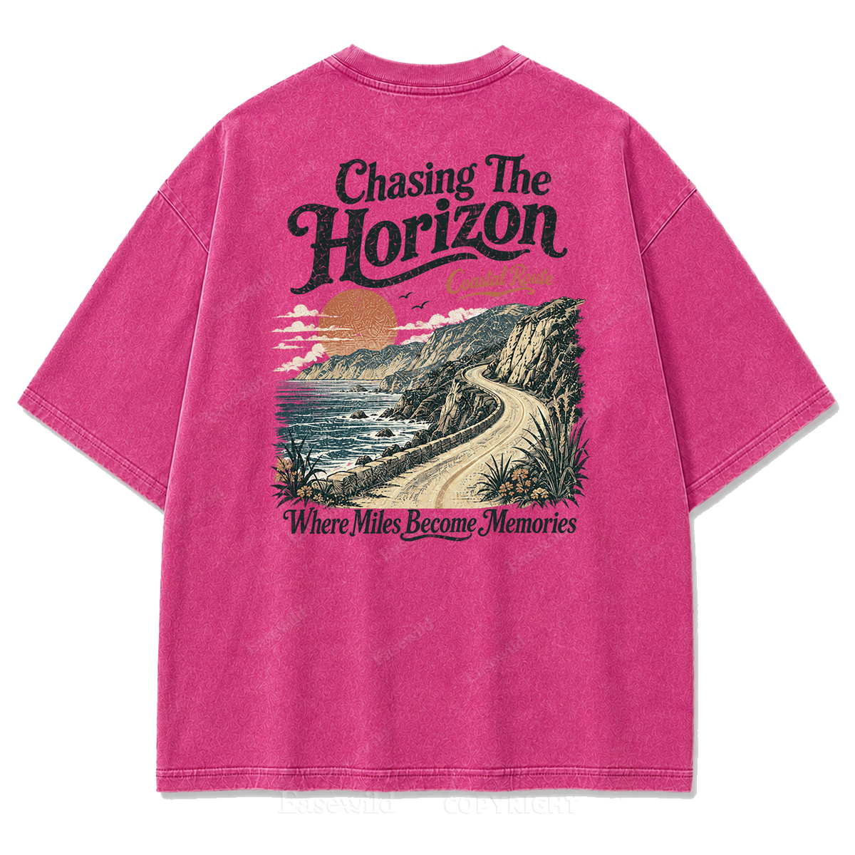 Chasing the Coastal Horizon Print Tee