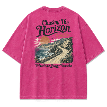 Chasing the Coastal Horizon Print Tee