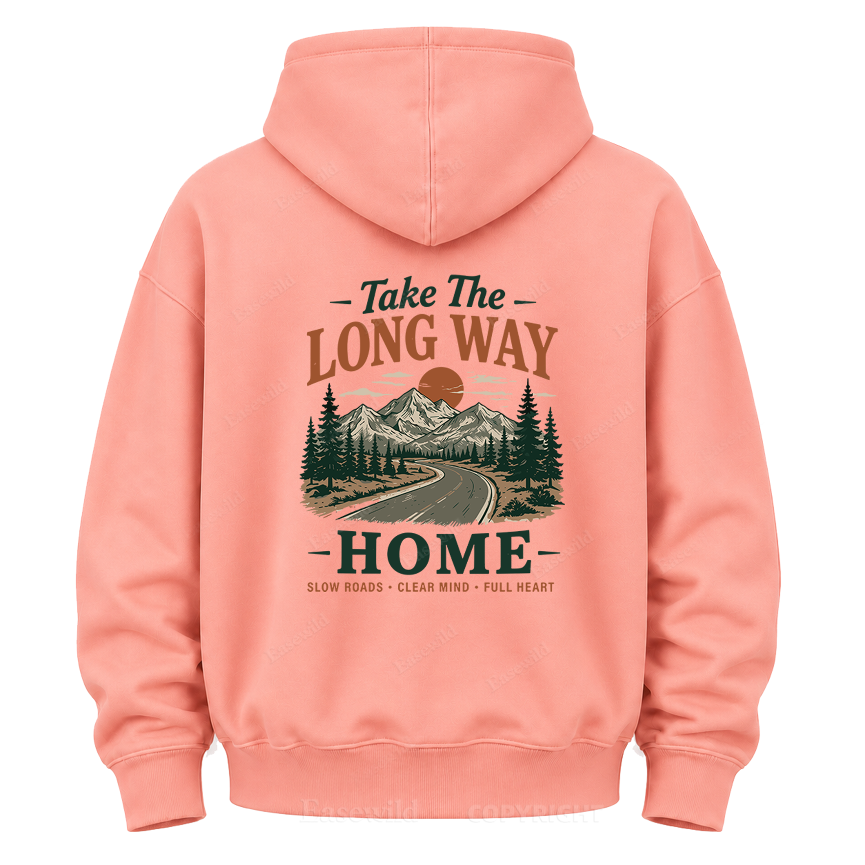 Take the Long Way Home Graphic Hoodie