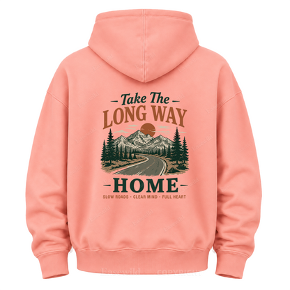 Take the Long Way Home Graphic Hoodie
