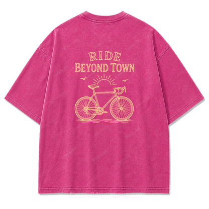 Ride Beyond Town Graphic Print Tee