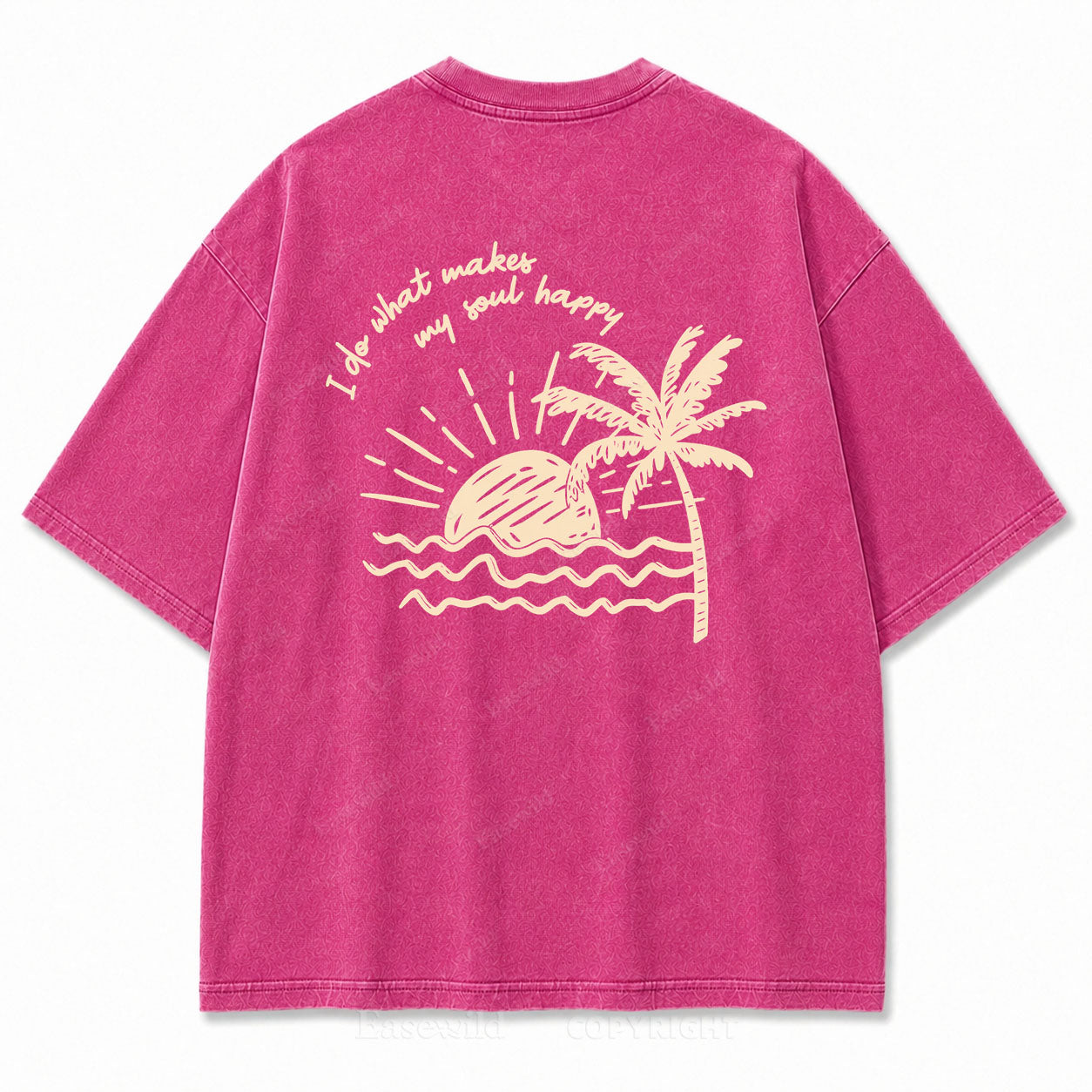 Walk By Faith Not By Sight Washed Graphic Tee