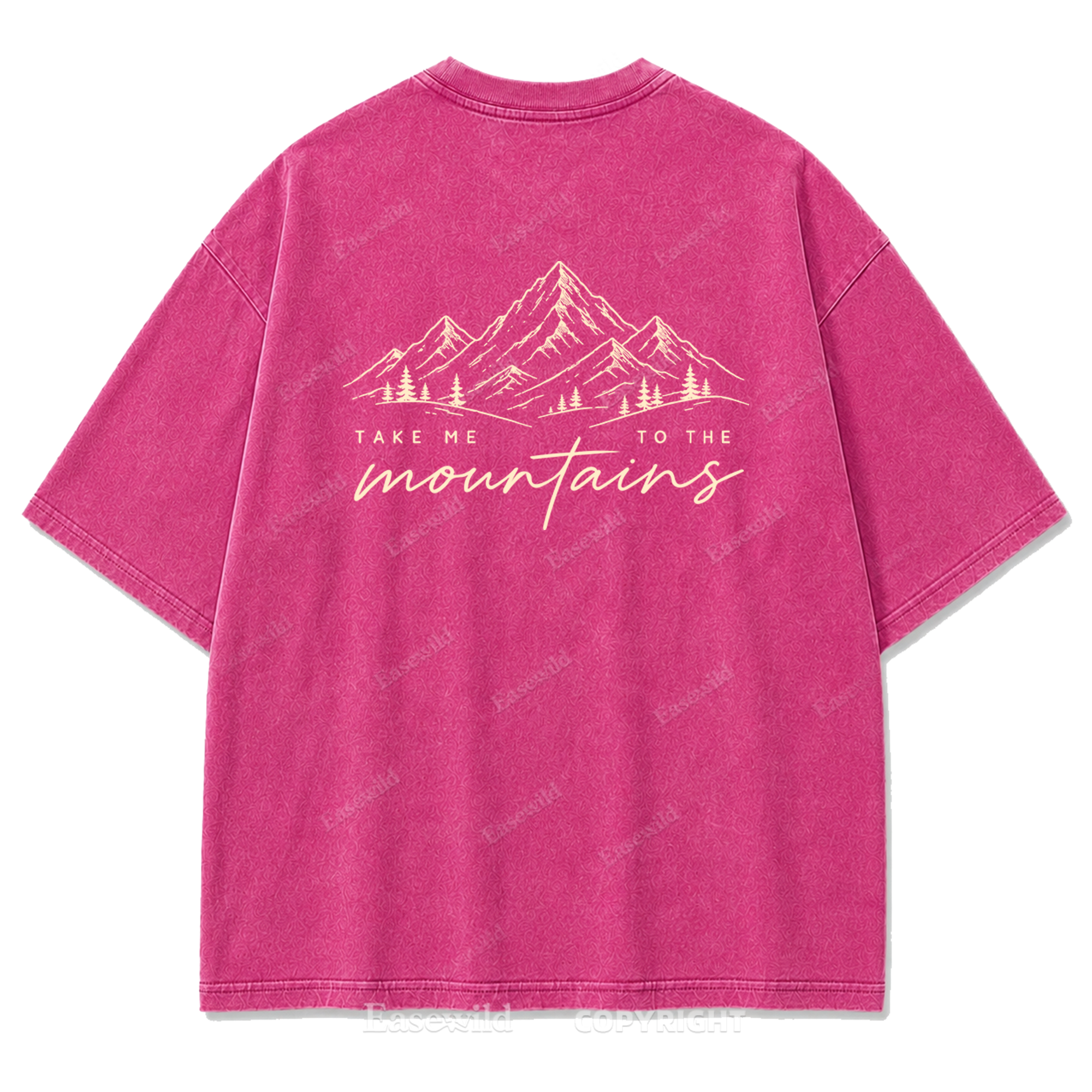 Mountain State of Mind Washed Print Tee