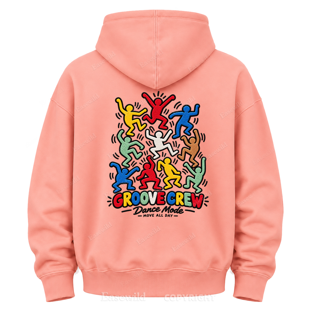 Groove Crew Dance Mode Graphic Hoodie