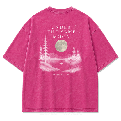 Moonlit Wilderness Washed Print Tee