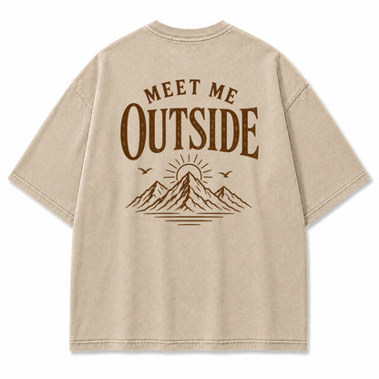 Meet Me Outside Graphic T-Shirt