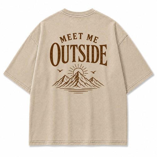 Meet Me Outside Graphic T-Shirt