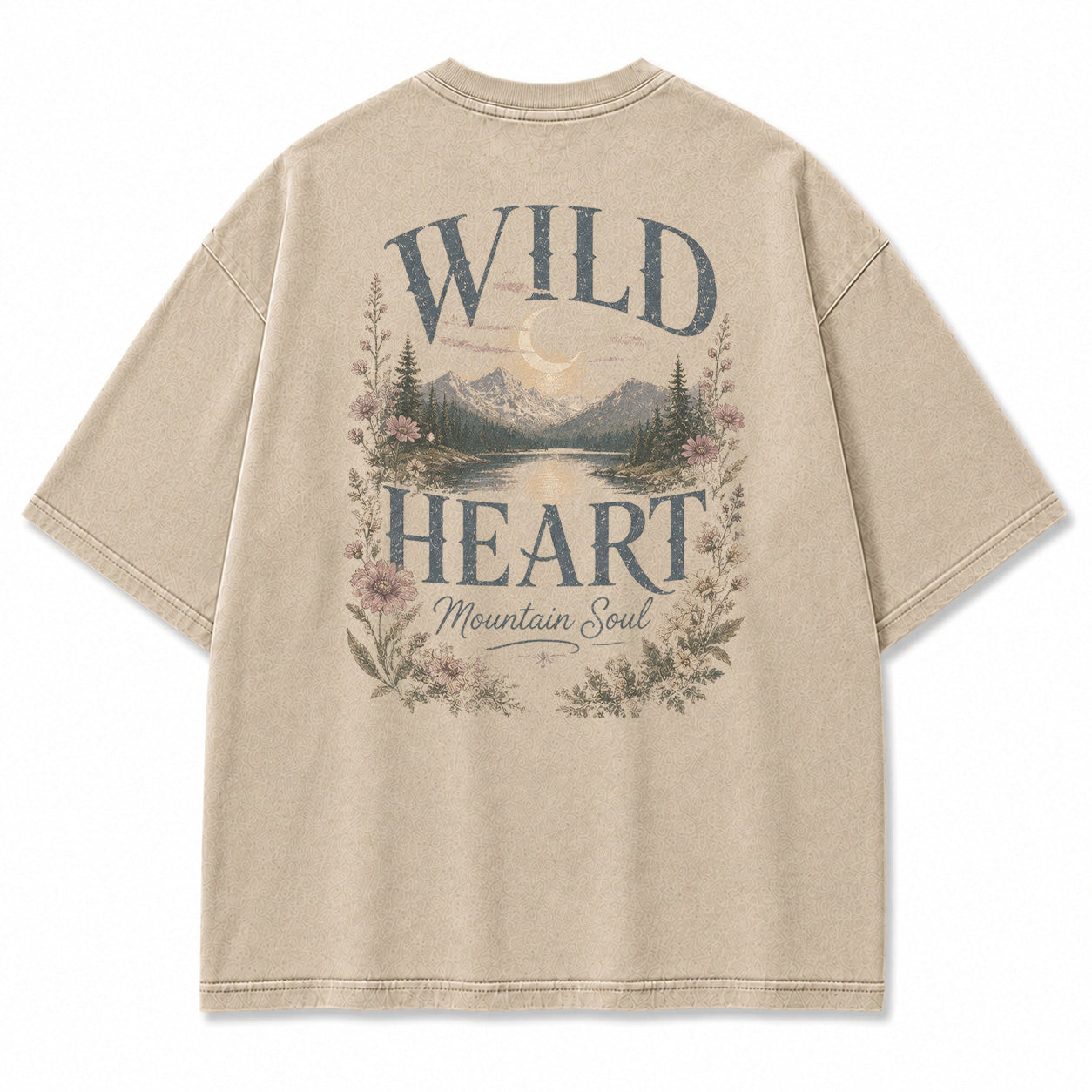 Moonlit Meadow Lakeview Graphic T-Shirt