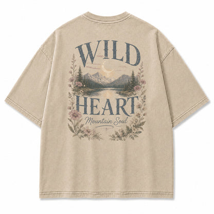 Moonlit Meadow Lakeview Graphic T-Shirt