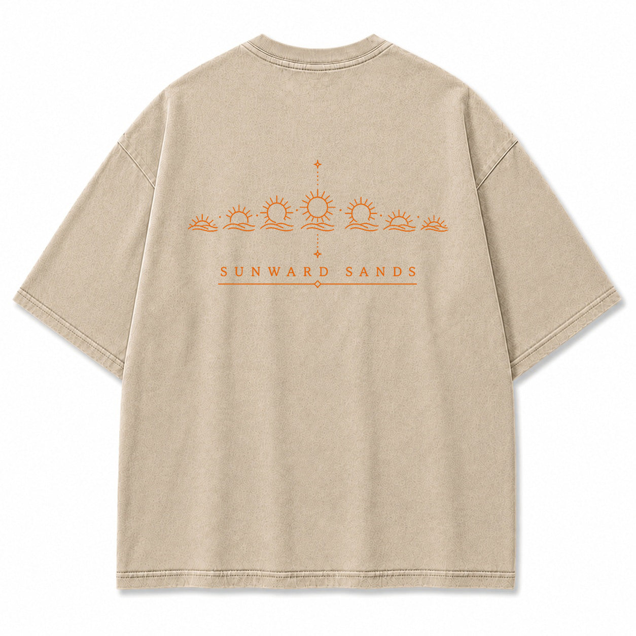 Sunward Sands Solar Cycle Graphic T-Shirt