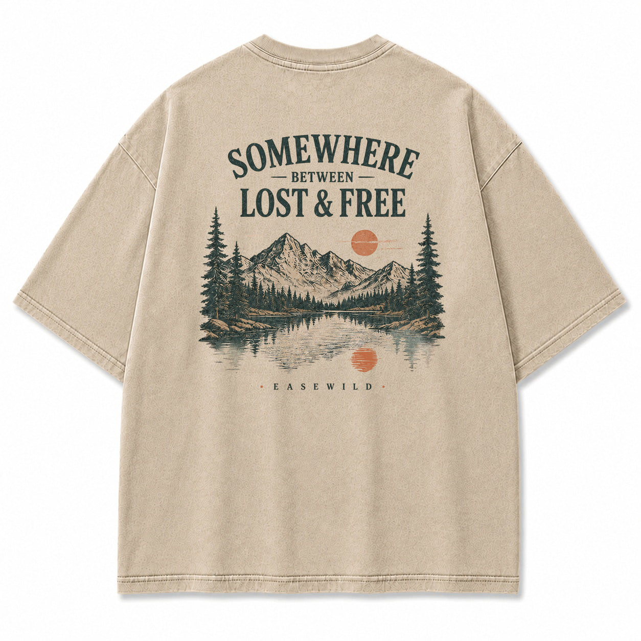 Wilderness Reflections Mountain Graphic T-Shirt