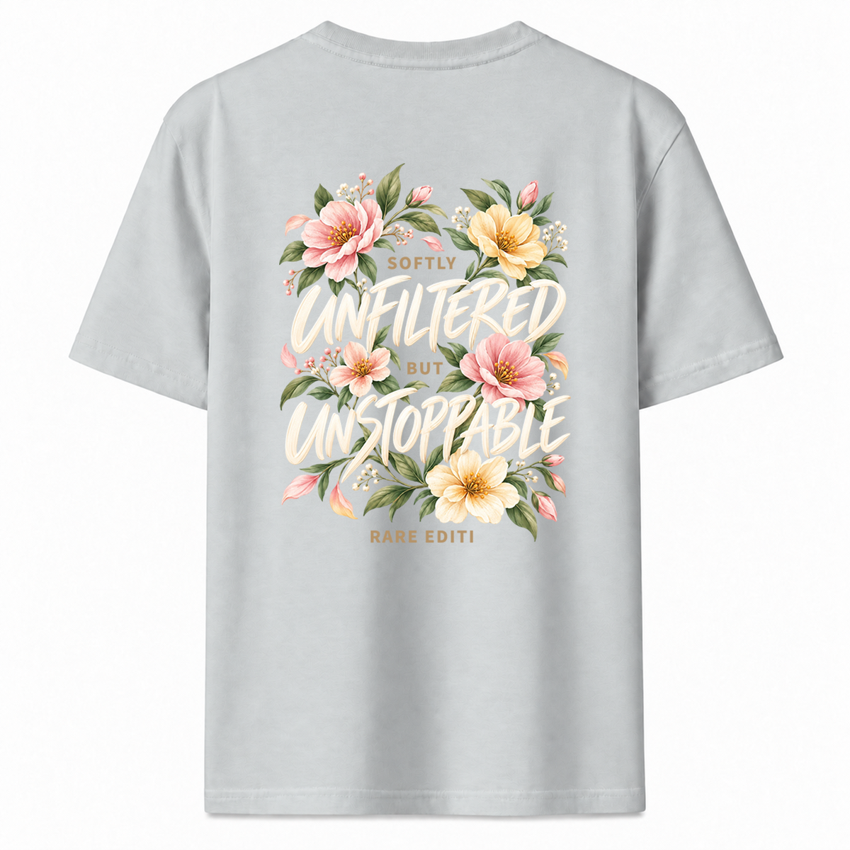 Softly Unfiltered Floral Graphic T-Shirt