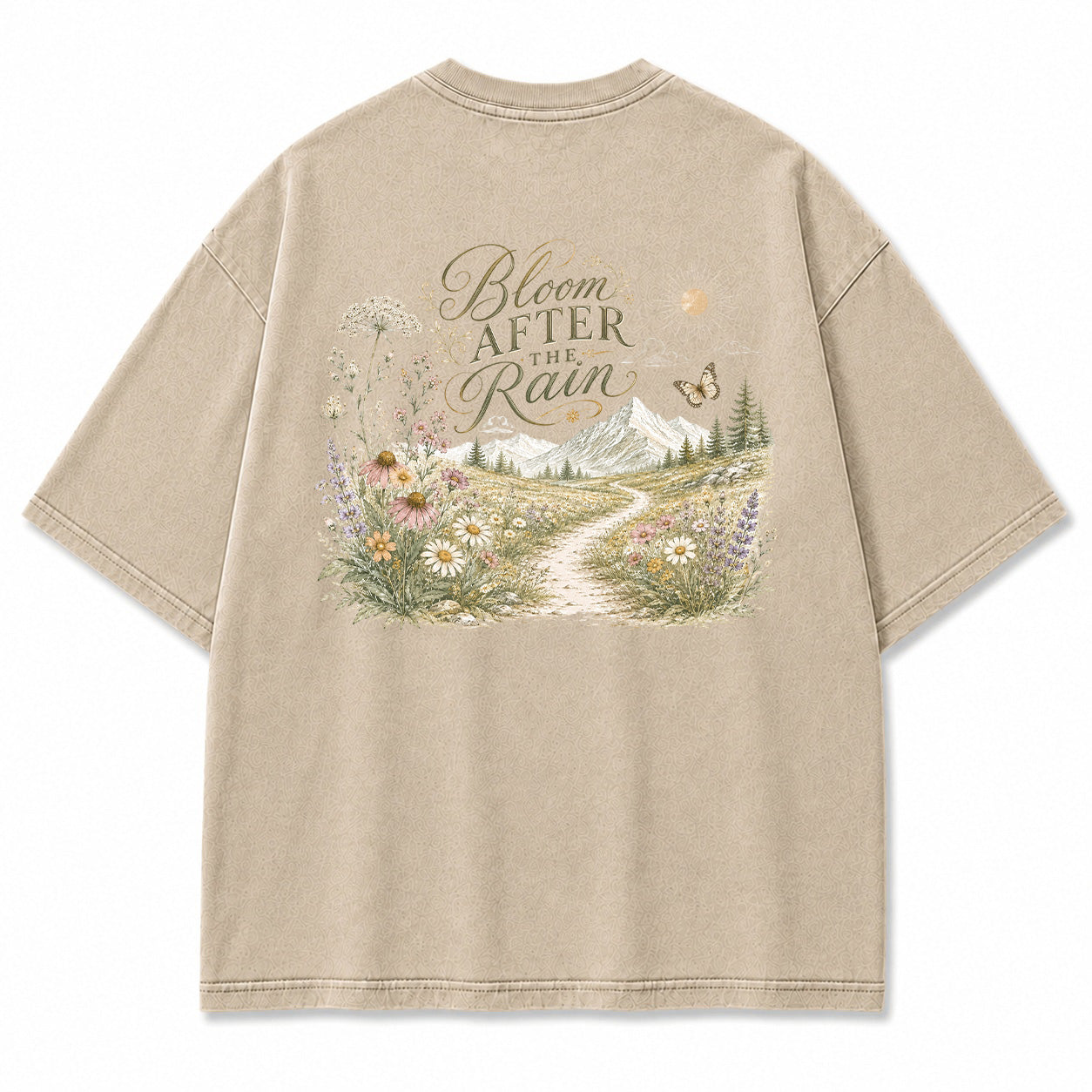 Bloom After The Rain Meadow Graphic T-Shirt