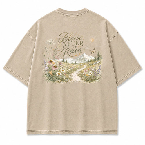 Bloom After The Rain Meadow Graphic T-Shirt