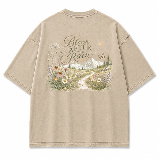 Bloom After The Rain Meadow Graphic T-Shirt