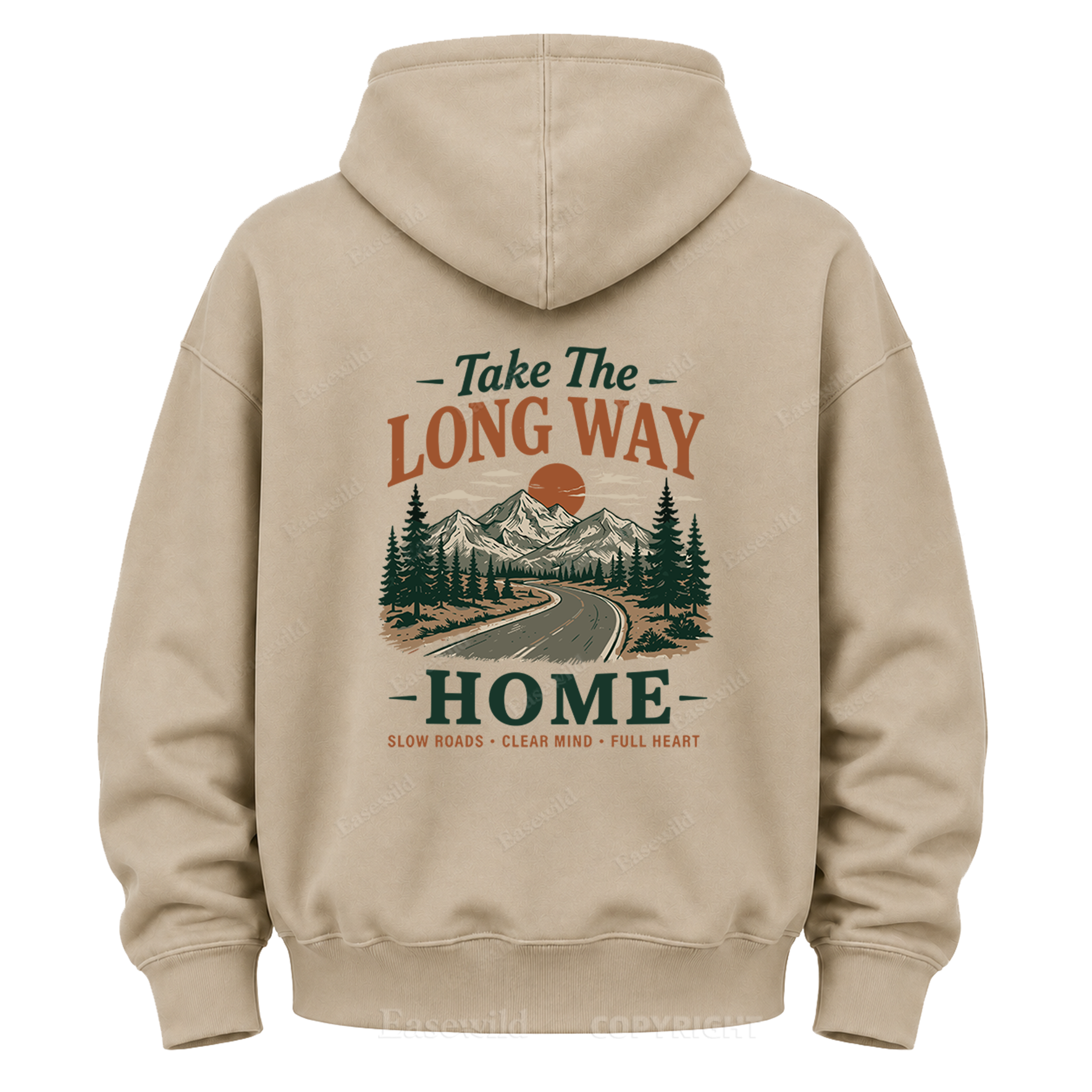 Take the Long Way Home Graphic Hoodie