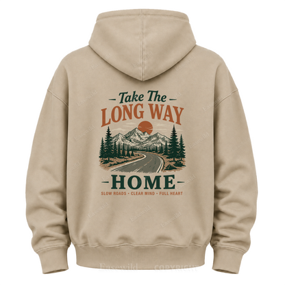 Take the Long Way Home Graphic Hoodie