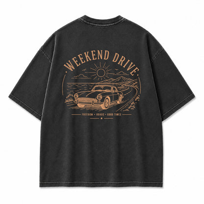 Weekend Drive Graphic T-Shirt