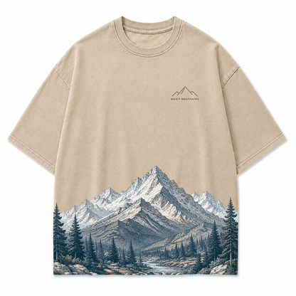 Summit Echo Alpine Landscape Graphic T-Shirt