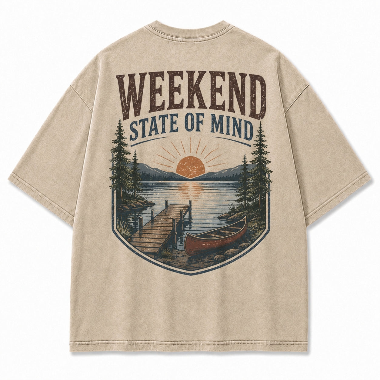 Weekend State of Mind Washed T-Shirt