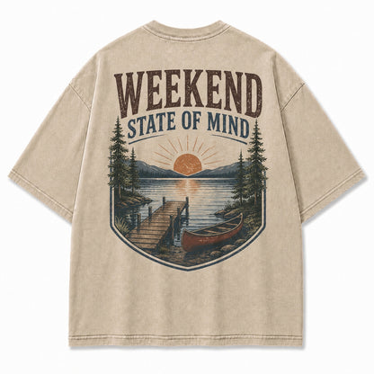 Weekend State of Mind Washed T-Shirt