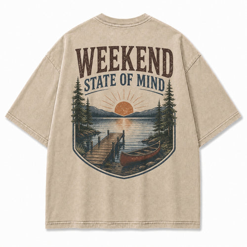 Weekend State of Mind Washed T-Shirt