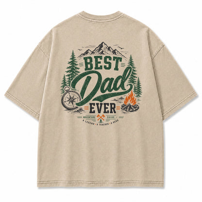 Best Dad Ever Outdoor Graphic T-Shirt