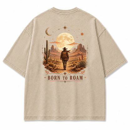 Born To Roam Desert Explorer Graphic T-Shirt