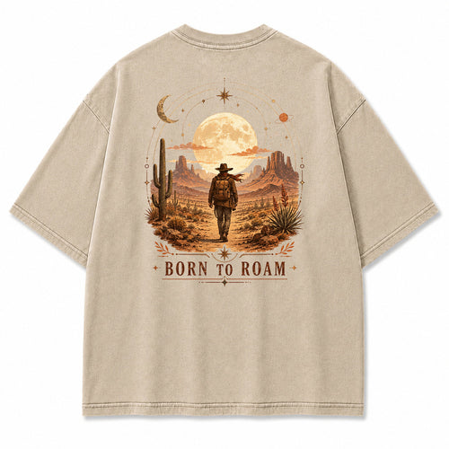 Born To Roam Desert Explorer Graphic T-Shirt