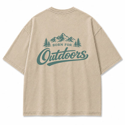 Born For Outdoors Graphic T-Shirt