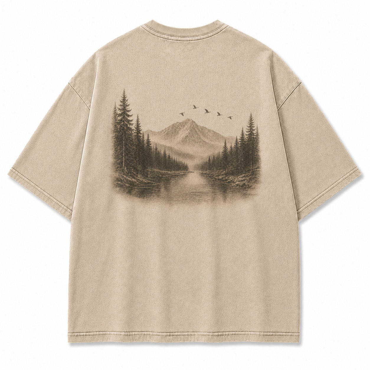 Stillwater Pines Mountain River Graphic T-Shirt