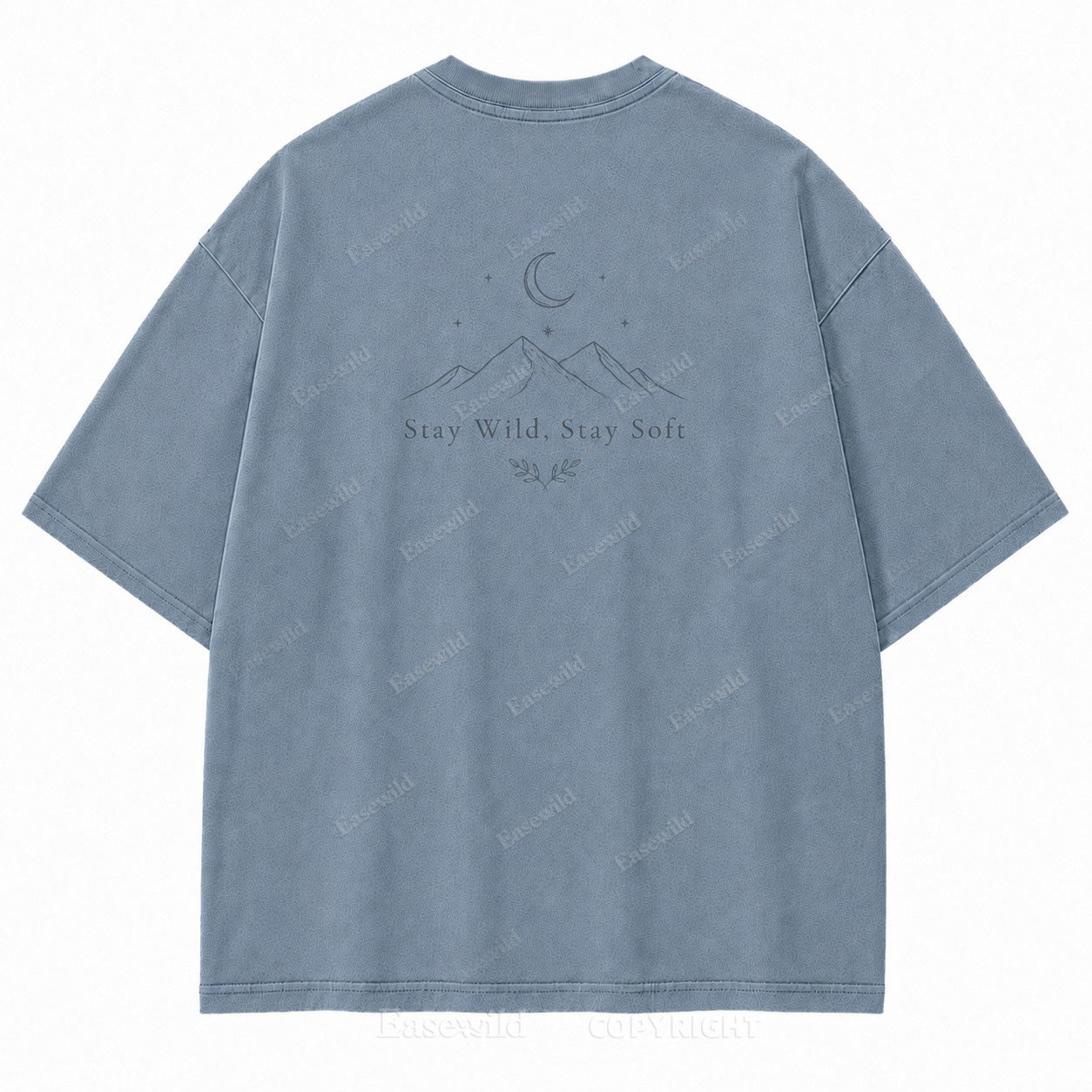 Stay Wild, Stay Soft Minimalist Mountain Tee