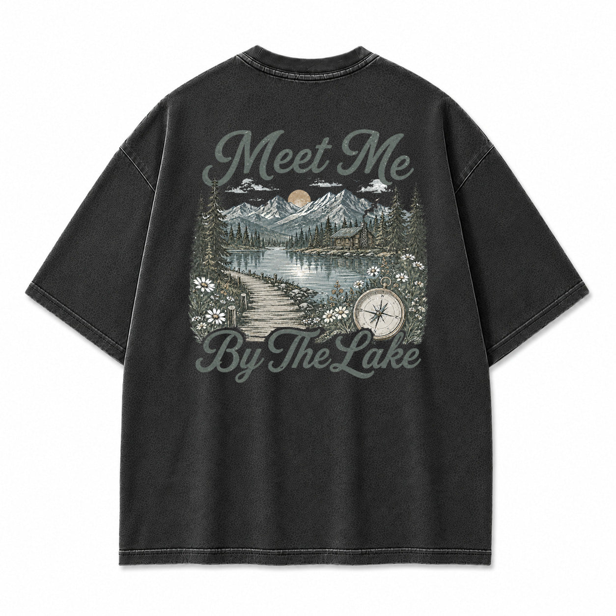 Meet Me By The Lake Graphic T-Shirt
