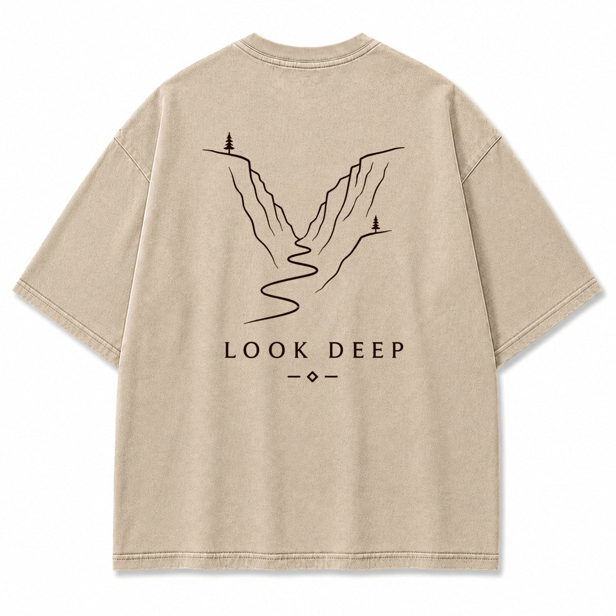 Look Deep Canyon River Graphic T-Shirt