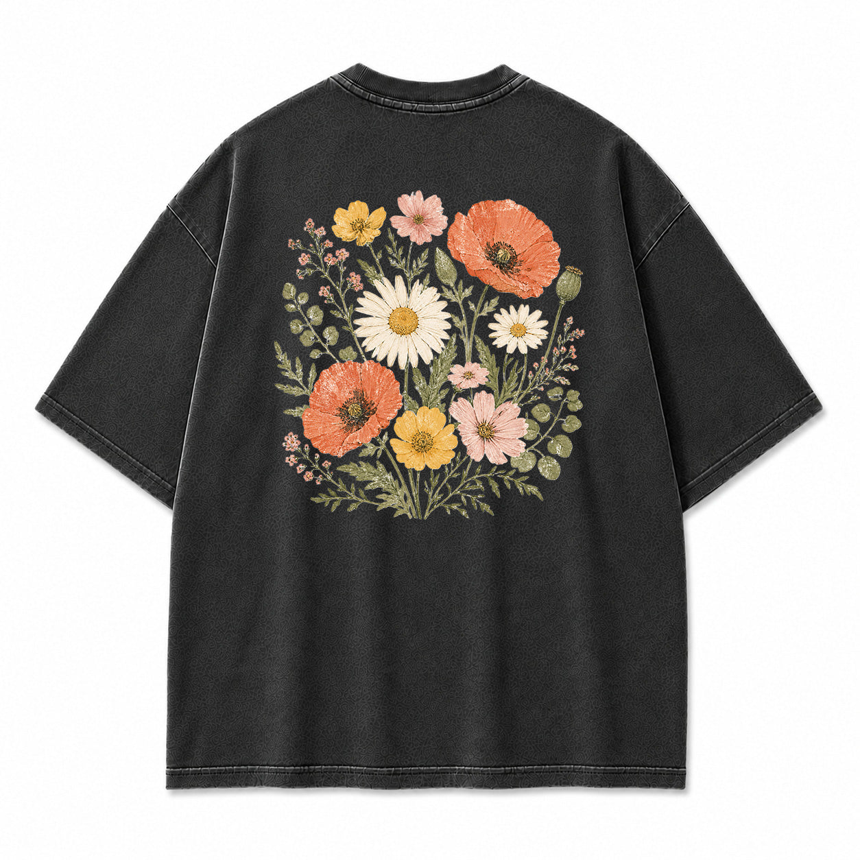 Wildflower Bouquet Graphic T-Shirt