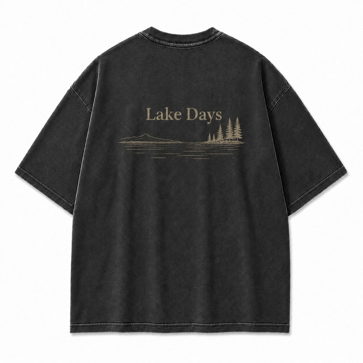 Where Quiet Lake Days Feel Simple and Free Tee